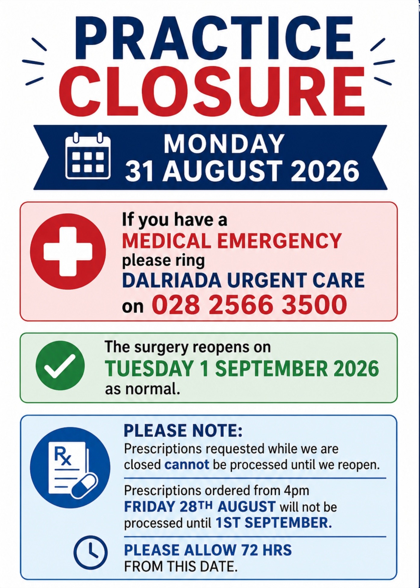 Practice Closure Practice Closure